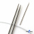 Спицы для вязания металлические d-2.5 мм круговые на тросике 53 см - купить в Череповце. Цена: 53.90 руб.