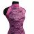 Кружевное полотно стрейч XD-WINE, 100 гр/м2, шир.150см, цвет розовый - купить в Череповце. Цена 1 851.10 руб.