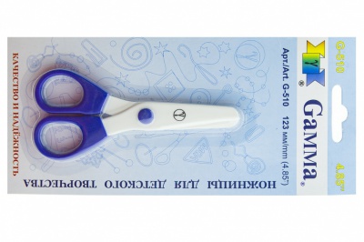 Ножницы G-510 детские 123 мм - купить в Череповце. Цена: 137.45 руб.