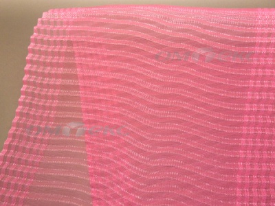Лента капроновая "Гофре", шир. 110 мм/уп. 50 м, цвет розовый - купить в Череповце. Цена: 35.60 руб.