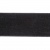 Лента бархатная нейлон, шир.25 мм, (упак. 45,7м), цв.03-черный - купить в Череповце. Цена: 800.84 руб.