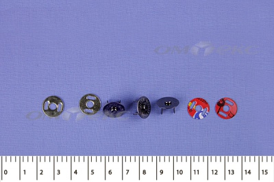 Кнопки магнитные МКМ-02, диам. 18 мм, никель - купить в Череповце. Цена: 14.49 руб.