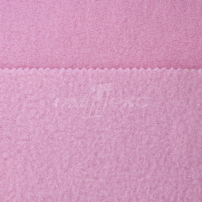 Флис окрашенный 15-2215, 250 гр/м2, шир.150 см, цвет светло-розовый - купить в Череповце. Цена 580.31 руб.