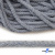 Шнур плетеный d-6 мм круглый, 70% хлопок 30% полиэстер, уп.90+/-1 м, цв.1086-голубой - купить в Череповце. Цена: 588 руб.