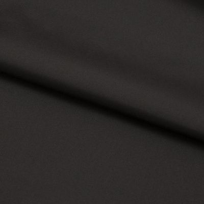 Курточная ткань Дюэл Middle (дюспо), WR PU Milky, Black/Чёрный 80г/м2, шир. 150 см - купить в Череповце. Цена 123.45 руб.