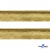 Кант атласный 136, шир. 12 мм (в упак. 65,8 м), цвет золото - купить в Череповце. Цена: 433.08 руб.
