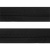 Рулонная молния с покрытием PVC спираль тип 3 (упак.270м) -черная с полосой СВО - купить в Череповце. Цена: 12.74 руб.