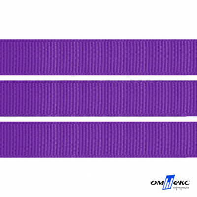 Репсовая лента 015, шир. 12 мм/уп. 50+/-1 м, цвет фиолет - купить в Череповце. Цена: 152.05 руб.