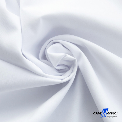 Ткань сорочечная  Вита 80% пэ/20% хл, 115 гр/м, шир. 150 см - белый - купить в Череповце. Цена 170.90 руб.