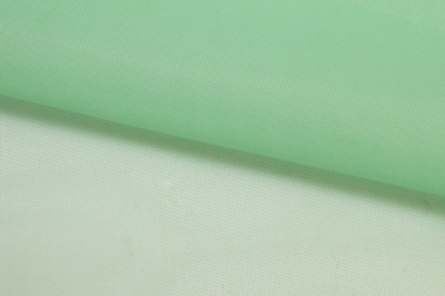 Портьерный капрон 13-6009, 47 гр/м2, шир.300см, цвет св.зелёный - купить в Череповце. Цена 143.68 руб.