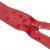 Молния водонепроницаемая PVC Т-7, 90 см, разъемная, цвет (820) красный - купить в Череповце. Цена: 61.18 руб.