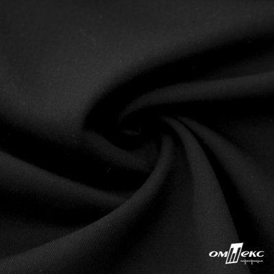 Ткань костюмная "Эльза" 80% P, 16% R, 4% S, 160 г/м2, шир.150 см, цв-черный #1 - купить в Череповце. Цена 332.71 руб.