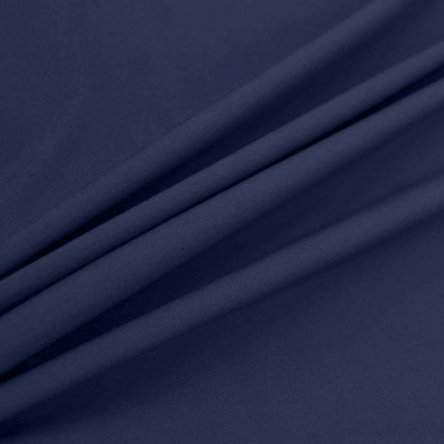 Костюмная ткань с вискозой "Салерно", 210 гр/м2, шир.150см, цвет т.синий/Navy - купить в Череповце. Цена 446.37 руб.