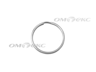 Кольцо металлическое d-20 мм, цв.-никель - купить в Череповце. Цена: 3.19 руб.