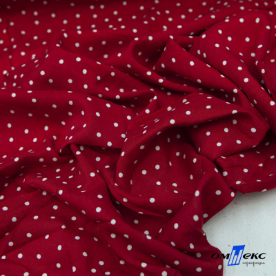 Ткань плательная "Вискоза принт"  100% вискоза, 95 г/м2, шир.145 см Цвет 2/red - купить в Череповце. Цена 297 руб.