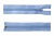 Спиральная молния Т5 351, 75 см, автомат, цвет св.голубой - купить в Череповце. Цена: 16.28 руб.