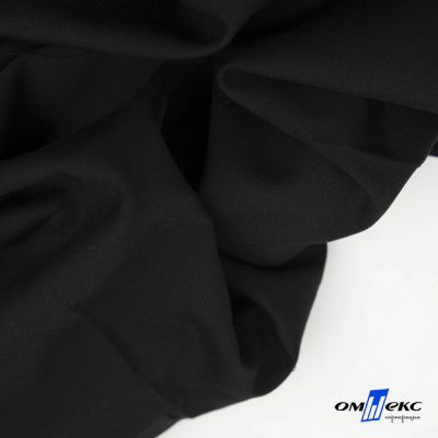 Ткань костюмная "Матте" 80% P, 16% R, 4% S, 170 г/м2, шир.150 см, цв-черный #1 - купить в Череповце. Цена 376.70 руб.