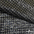 Ткань костюмная с пайетками, 100%полиэстр, 460+/-10 гр/м2, 150см #309 - цв. чёрный - купить в Череповце. Цена 1 203.93 руб.