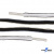 Шнурки #4-27, круглые 130 см, двухцветные (черно/белый) - купить в Череповце. Цена: 47.04 руб.