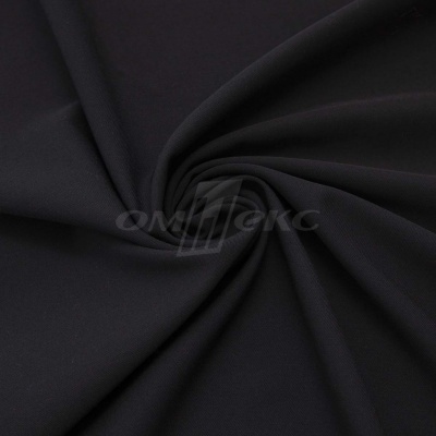 Ткань костюмная "Меган", 78%P 18%R 4%S, 205 г/м2 ш.150 см, цв-черный (Black) - купить в Череповце. Цена 392.32 руб.