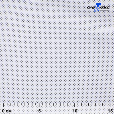 Ткань сорочечная Этна, 120 г/м2, 58% пэ,42% хл, (арт.112) принтованная, шир.150 см, горох - купить в Череповце. Цена 356.25 руб.