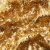 Сетка с пайетками №3, 188 гр/м2, шир.140см, цвет золотой - купить в Череповце. Цена 458.76 руб.