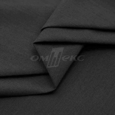 Сорочечная ткань "Ассет", 120 гр/м2, шир.150см, цвет чёрный - купить в Череповце. Цена 251.41 руб.