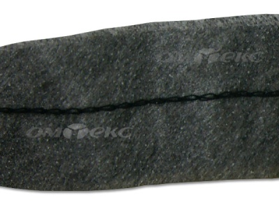 WS7225-прокладочная лента усиленная швом для подгиба 30мм-графит (50м) - купить в Череповце. Цена: 16.97 руб.