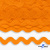 Тесьма вьюнчик 0381-0080, 8 мм/упак.33+/-1м, цвет 9511-оранжевый - купить в Череповце. Цена: 107.26 руб.