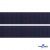 Лента крючок пластиковый (100% нейлон), шир.25 мм, (упак.50 м), цв.т.синий - купить в Череповце. Цена: 18.62 руб.