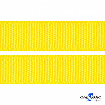 Репсовая лента 020, шир. 25 мм/уп. 50+/-1 м, цвет жёлтый - купить в Череповце. Цена: 301.80 руб.