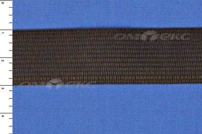 Окантовочная тесьма №216, шир. 22 мм (в упак. 100 м), цвет коричневый - купить в Череповце. Цена: 271.60 руб.