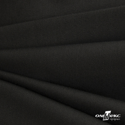 Костюмная ткань с вискозой "Диана", 260 гр/м2, шир.150см, цвет чёрный - купить в Череповце. Цена 434.07 руб.