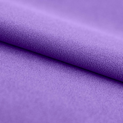 Креп стрейч Амузен 17-3323, 85 гр/м2, шир.150см, цвет фиолетовый - купить в Череповце. Цена 196.05 руб.