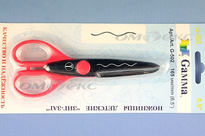 Ножницы G-502 детские 165 мм - купить в Череповце. Цена: 292.21 руб.