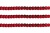 Пайетки "ОмТекс" на нитях, SILVER-BASE, 6 мм С / упак.73+/-1м, цв. 3 - красный - купить в Череповце. Цена: 468.37 руб.