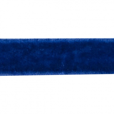 Лента бархатная нейлон, шир.12 мм, (упак. 45,7м), цв.74-василек - купить в Череповце. Цена: 392 руб.