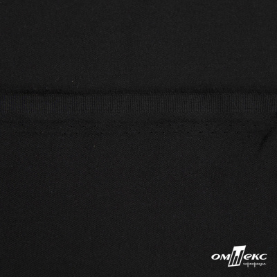 Ткань костюмная "Матте" 80% P, 16% R, 4% S, 170 г/м2, шир.150 см, цв-черный #1 - купить в Череповце. Цена 376.70 руб.