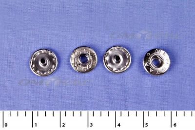 Кнопки металл Ф-12,5 (1440 +/-20 шт) "альфа" никель с рисунком - купить в Череповце. Цена: 2 853.69 руб.