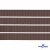 Репсовая лента 005, шир. 6 мм/уп. 50+/-1 м, цвет коричневый - купить в Череповце. Цена: 88.45 руб.
