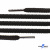 Шнурки #106-09, круглые 130 см, цв.чёрный - купить в Череповце. Цена: 21.92 руб.