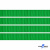 Репсовая лента 019, шир. 6 мм/уп. 50+/-1 м, цвет зелёный - купить в Череповце. Цена: 87.54 руб.