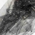 Сетка Фатин Глитер Спейс, 12 (+/-5) гр/м2, шир.150 см, 16-167/черный - купить в Череповце. Цена 184.03 руб.