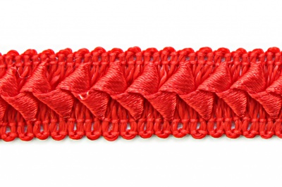 Тесьма декоративная "Самоса" 091, шир. 20 мм/уп. 33+/-1 м, цвет красный - купить в Череповце. Цена: 304.43 руб.