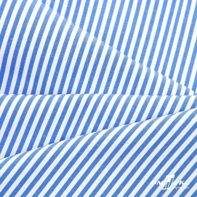 Ткань сорочечная Полоска Кенди, 115 г/м2, 58% пэ,42% хл, шир.150 см, цв.3-синий, (арт.110) - купить в Череповце. Цена 306.69 руб.