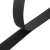 Липучка с покрытием ПВХ, шир. 25 мм (упак. 25 м), цвет чёрный - купить в Череповце. Цена: 14.93 руб.