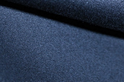 Ткань костюмная 8874/3, цвет темно-синий, 100% полиэфир - купить в Череповце. Цена 433.60 руб.