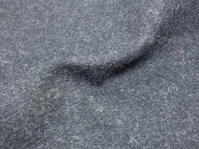 Ткань костюмная п/шерсть №2096-2-2, 300 гр/м2, шир.150см, цвет т.серый - купить в Череповце. Цена 512.30 руб.