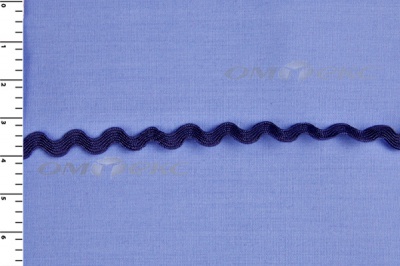Тесьма плетеная "Вьюнчик"/т.синий - купить в Череповце. Цена: 48.03 руб.