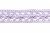 Тесьма кружевная 0621-1855, шир. 18 мм/уп. 20+/-1 м, цвет 107-фиолет - купить в Череповце. Цена: 466.97 руб.